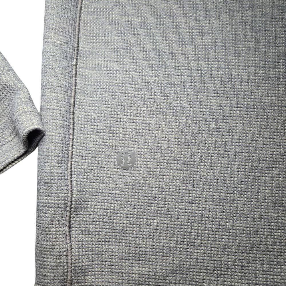 Men's Lululemon Shift Stitch Hoodie - Heathered Rover - Picture 6 of 9